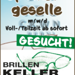Augenoptiker-Geselle gesucht