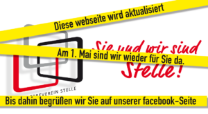 Die Arbeiten an der webseite gehen voran
