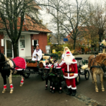 Der Nikolaus besuchte die Horte und Kitas in Stelle, Fliegenberg und Ashausen.
